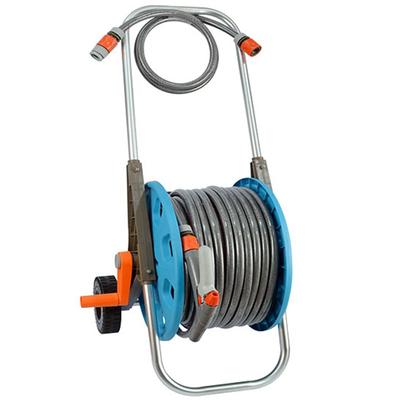EG3050DL-50 Good quality low price watering hose trolley with 2 patterns adjustable spray nozzle