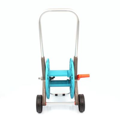 detachable garden hose reel cart with two wheel +50 meter Thirty  Hose Reel car+PP and ABS+Aluminum tube+3050DL
