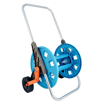 detachable garden hose reel cart with two wheel +80 meter Thirty  Hose Reel car+PP and ABS+Aluminum tube+3280DL