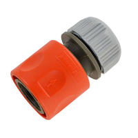 half inch (1/2") 12.5mm quick detachable garden hose connector with 4 locks fitting+1/2 hose connector+ABS+PP+EG-314